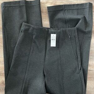 New LOFT Dark Gray wide leg Pants small
